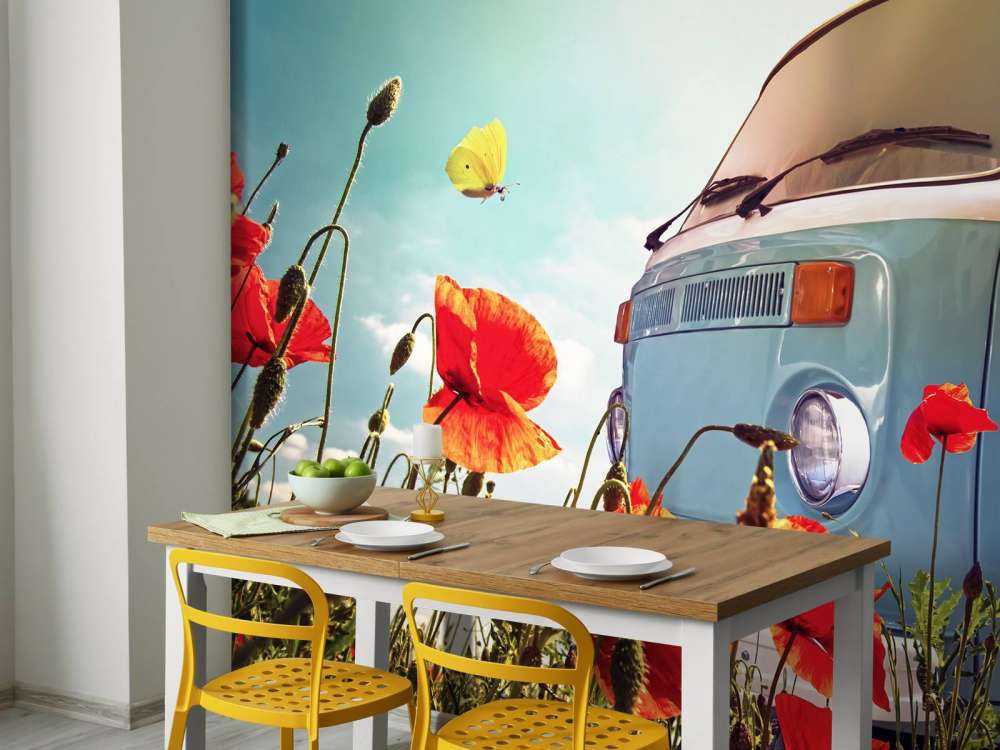 Vintage Volkswagen busje