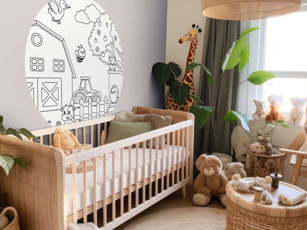 Vrolijke dierenpret op de boerderij