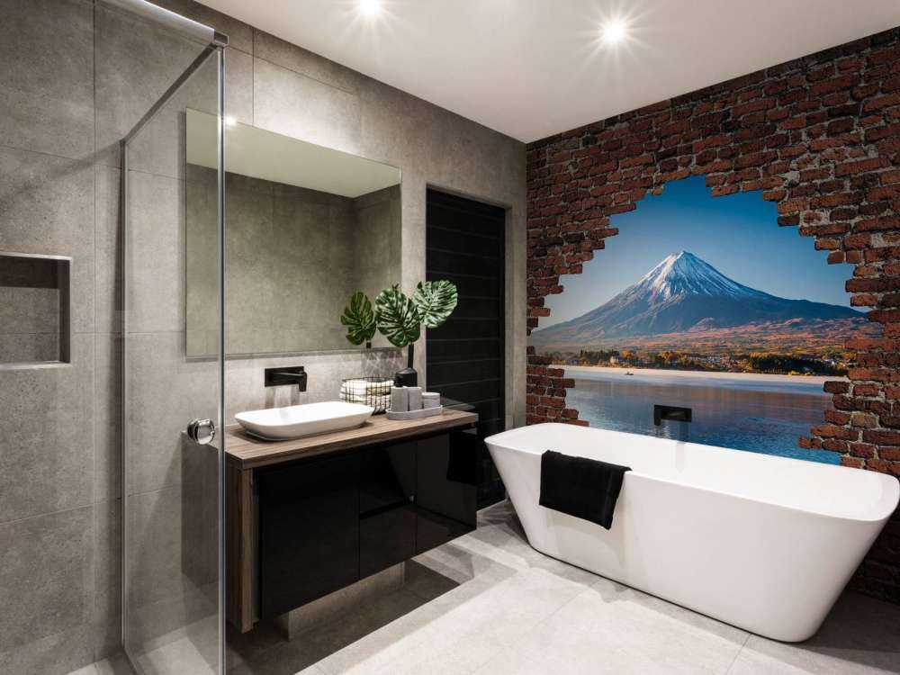 Uitzicht op berg Fuji