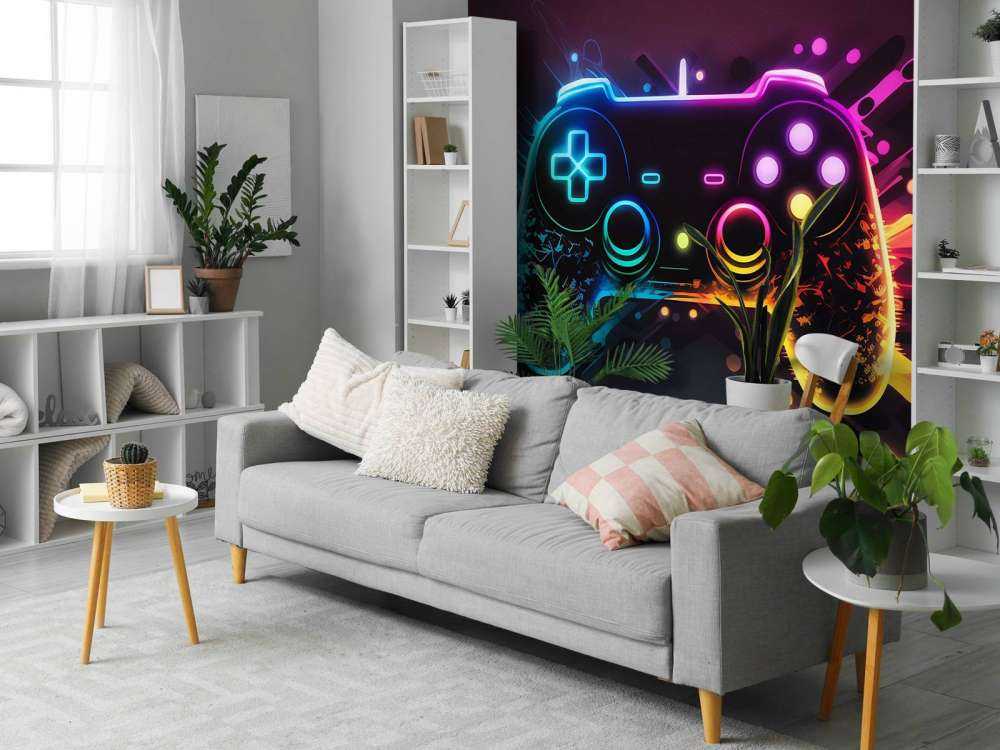 Neon Gaming Explosion