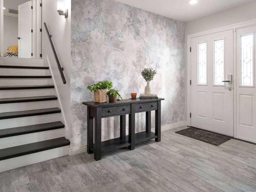 Watercolor Garden Taupe