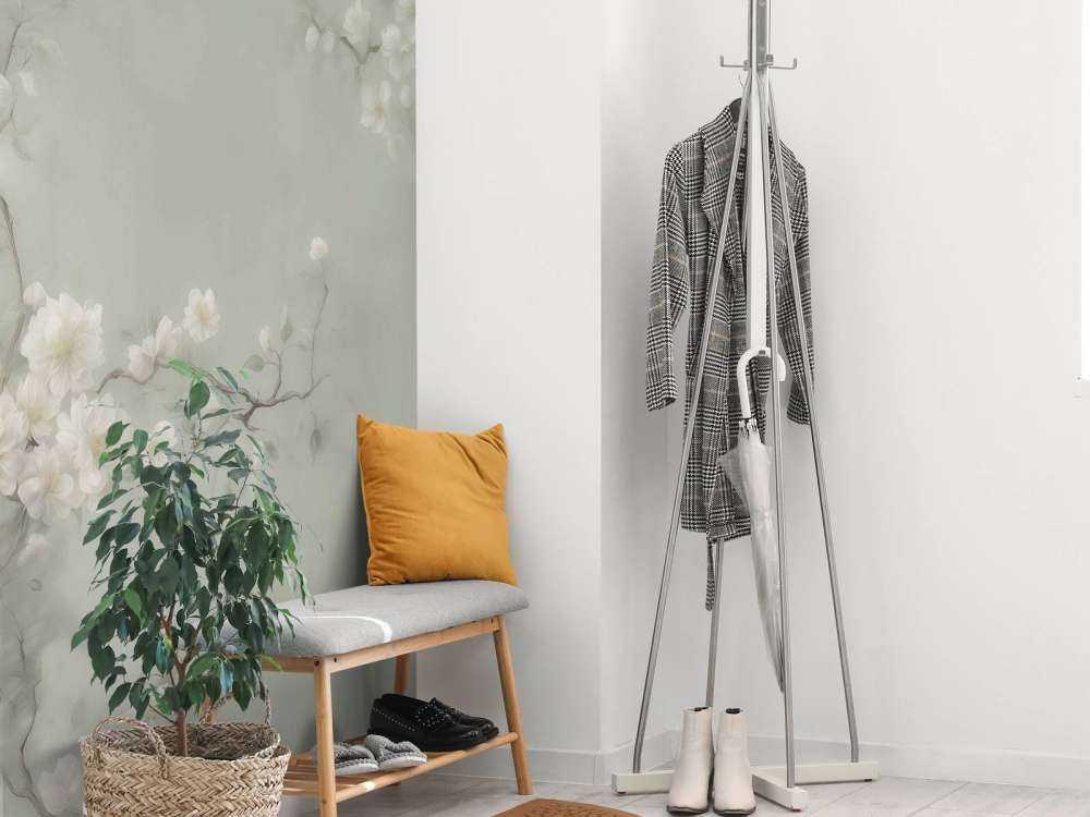 Lovely Branches of Flowers Green