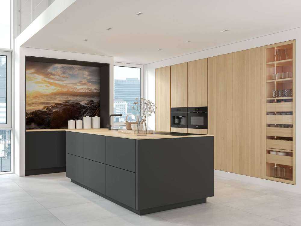 Gouden Zonsondergang Aan Bergkust