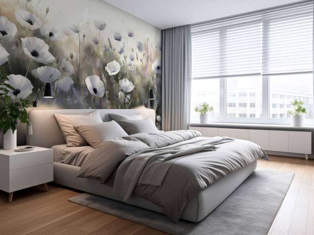 Wildflower dance - blue