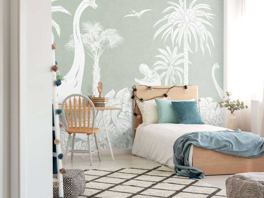 Monochrome Dino - Green