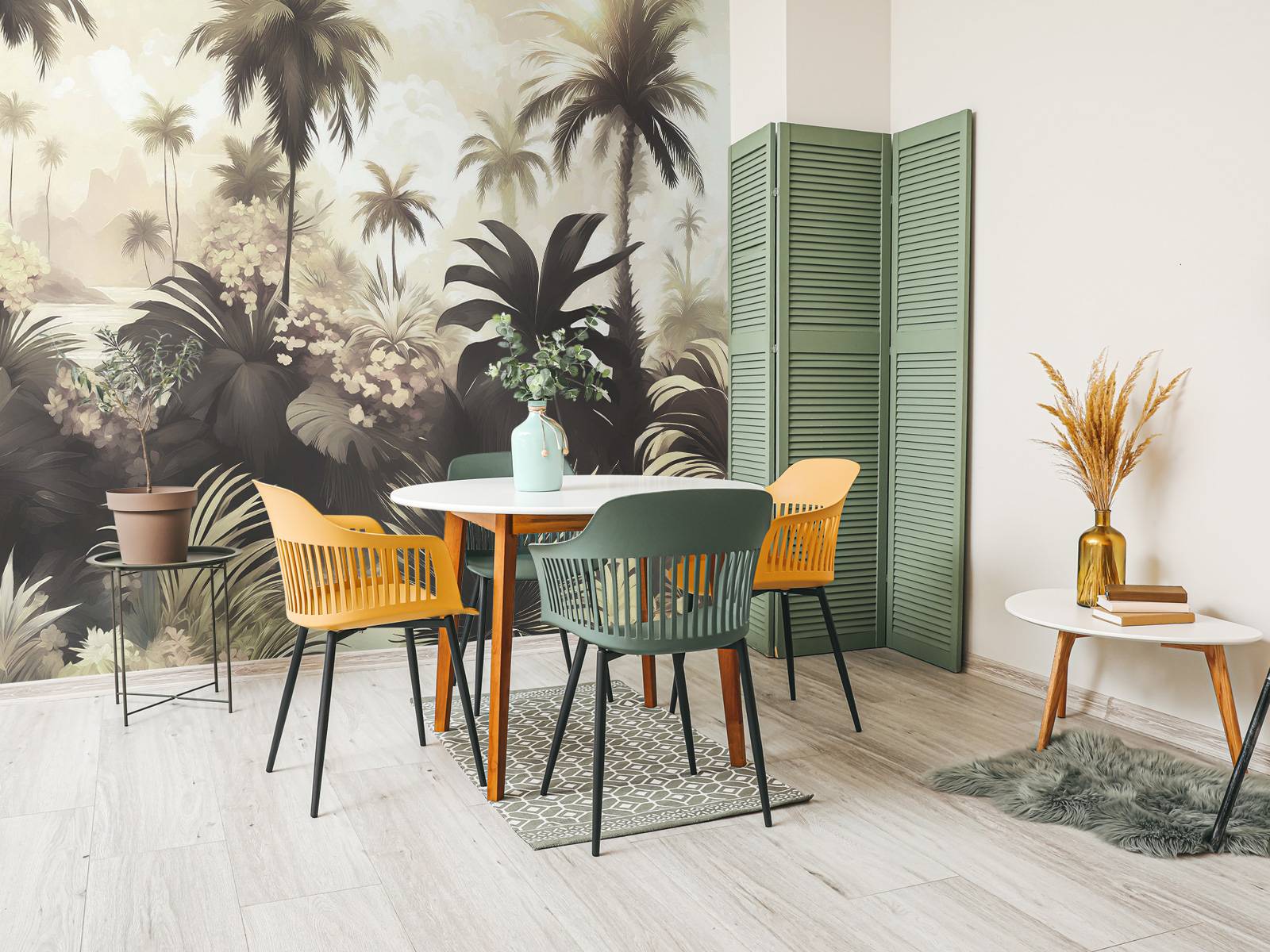 Breath of the tropics Dark Green