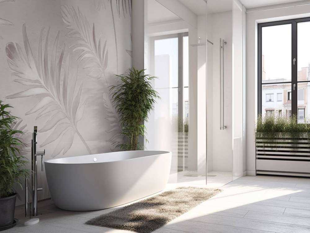 Golden leaves on dark Light Gray