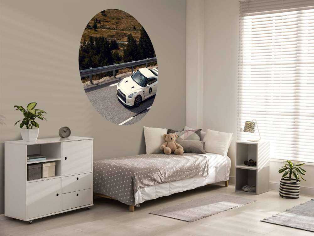 Nissan GT-R op bergweg