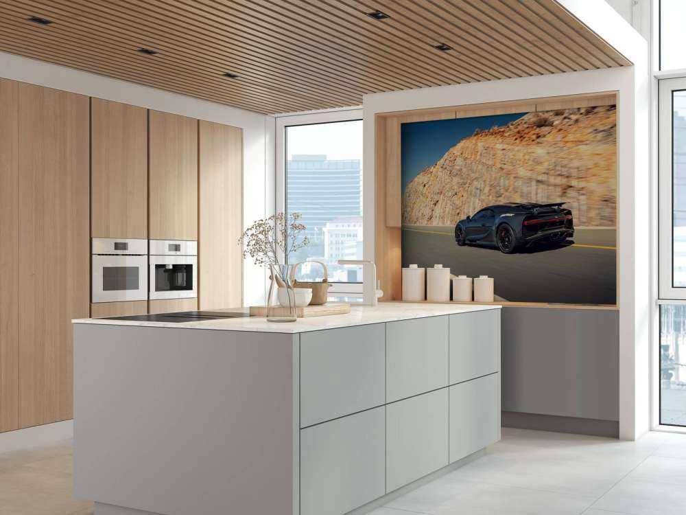 Bugatti Chiron Pur Sport in actie