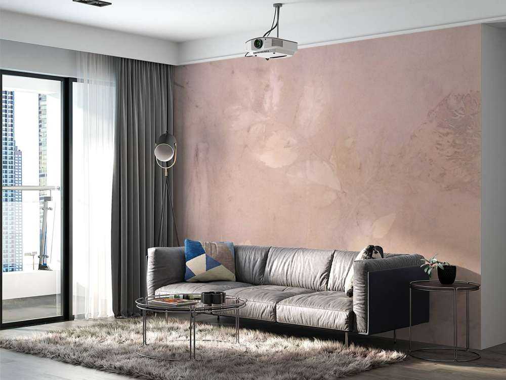 Weegbree en wilde geranium - mauve