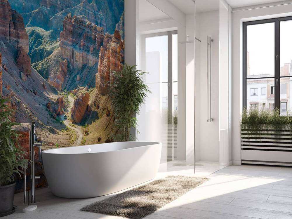 Charyn Canyon in Zuidoost-kazachstan