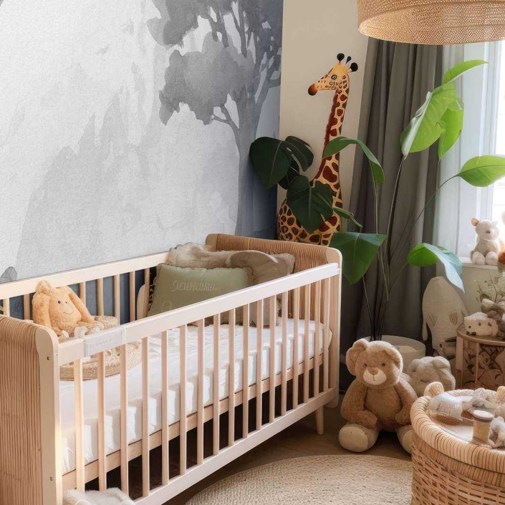 Bosdieren in zwart-wit