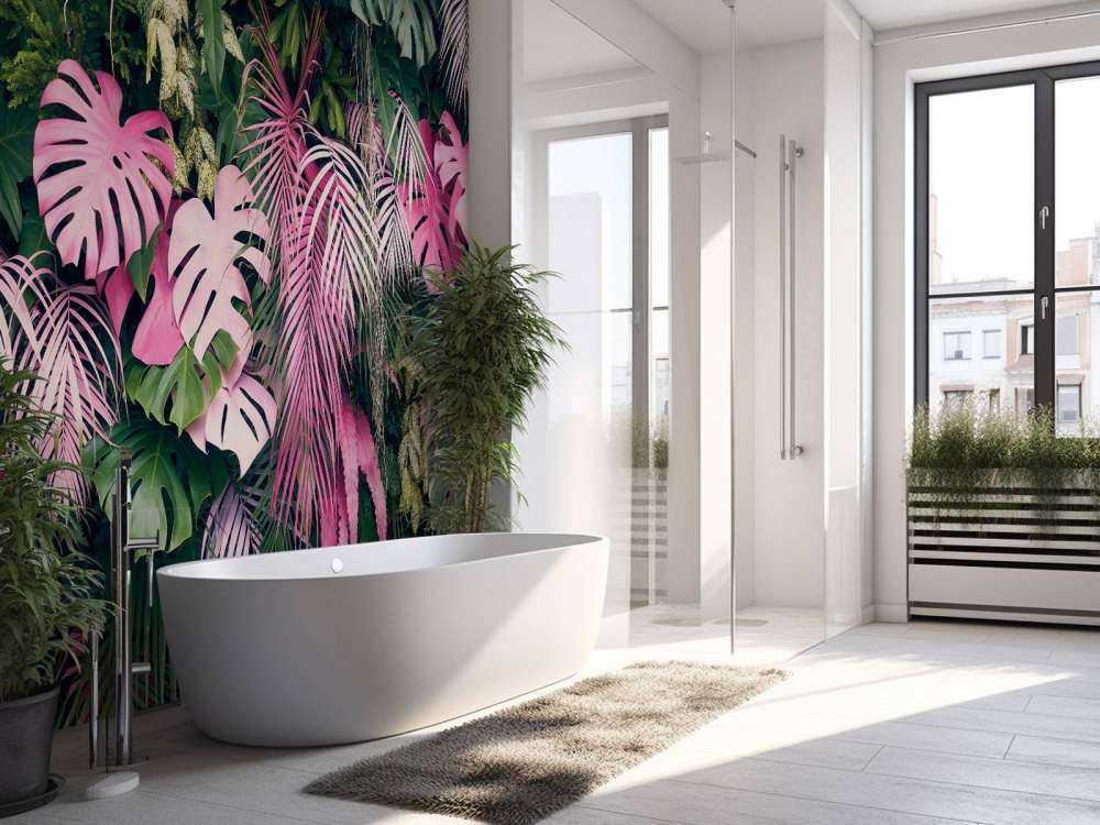 Gevarieerde en kleurrijke bladeren