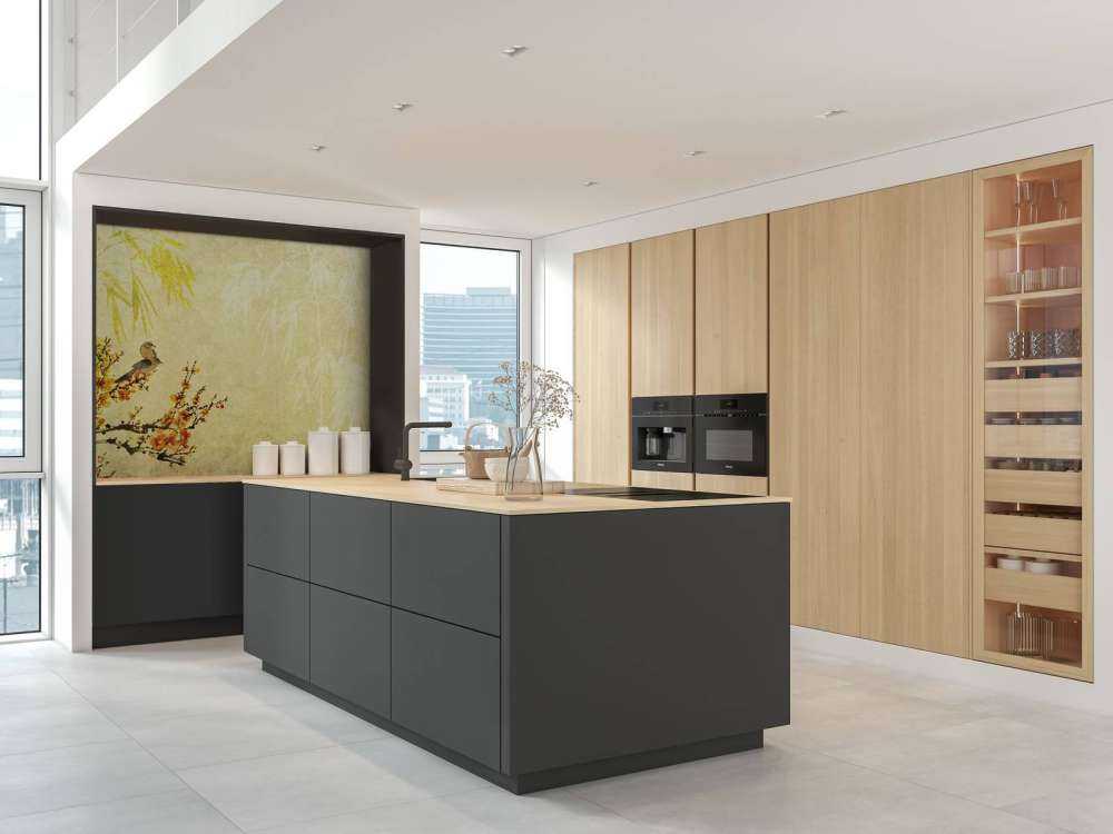 Chinees schilderij met kersenbloesem