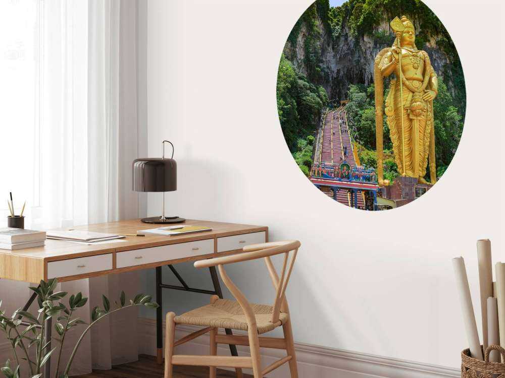 Het Sri Murugan standbeeld in Maleisië