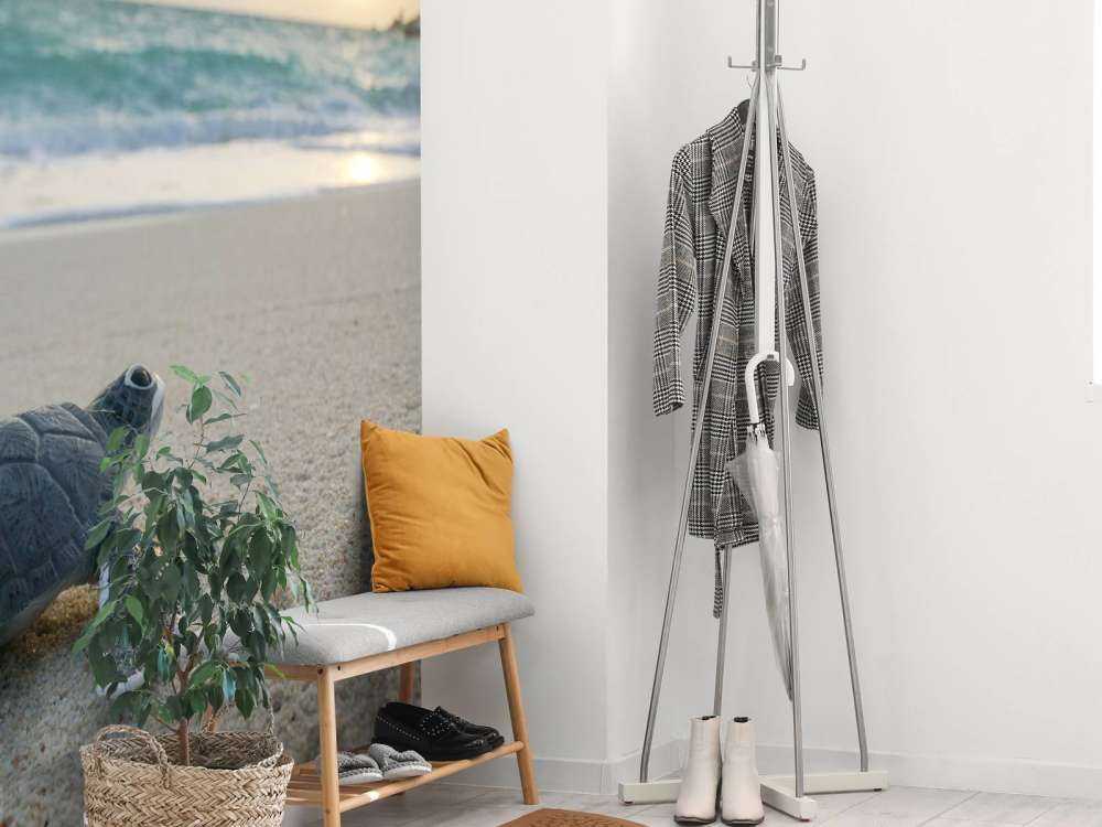 Kleine schildpad op het strand