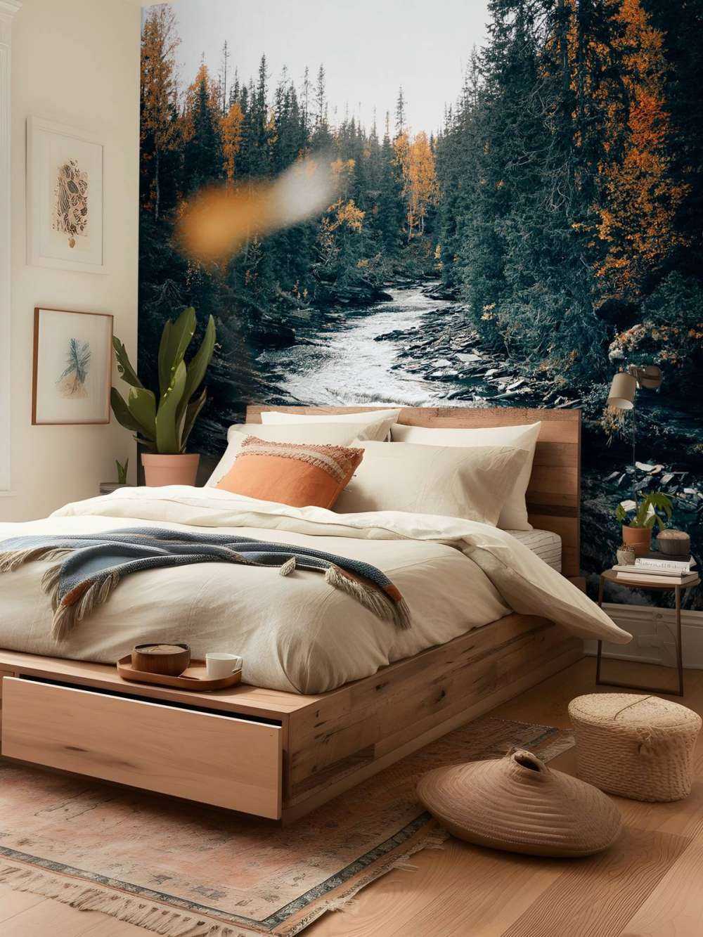 Betoverend herfstbos