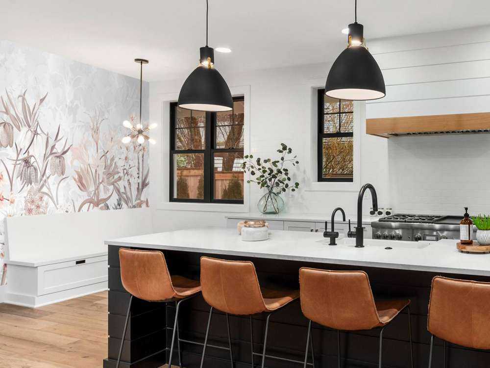 Spring Flowers - Ethereal Gray