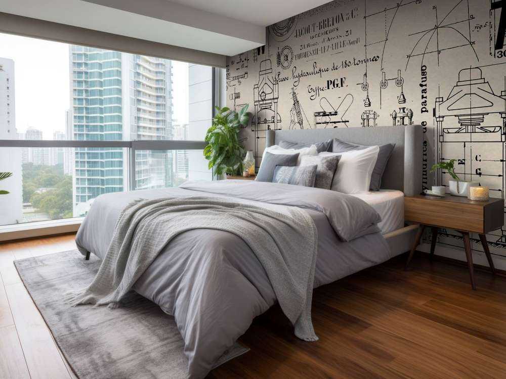 Historic construction and technology beige