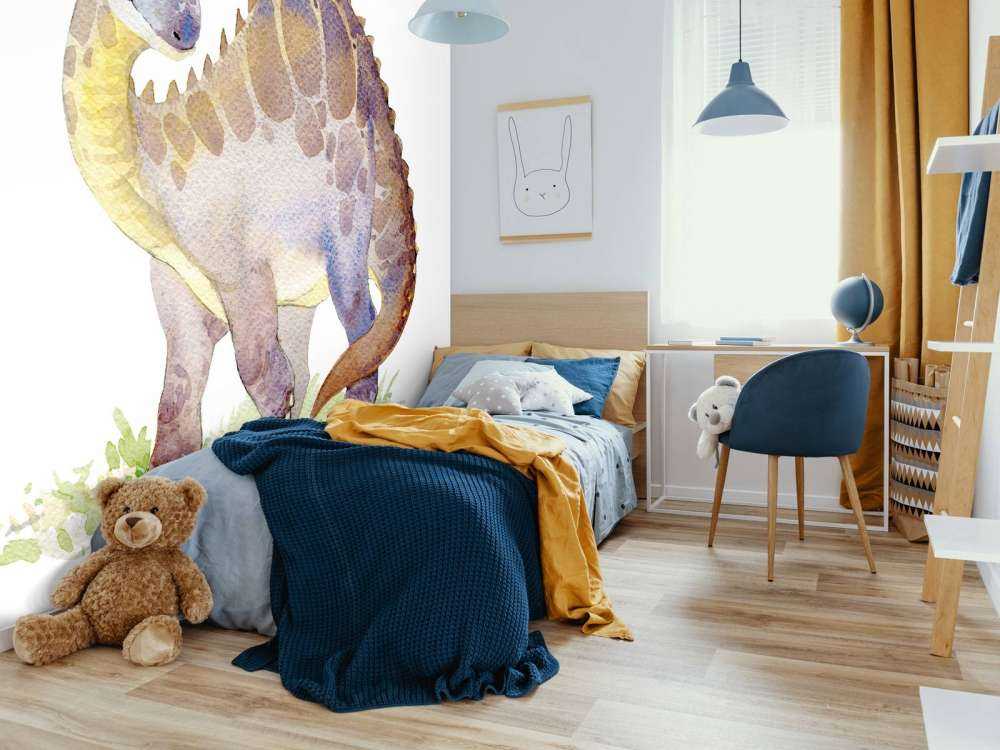 Dinosaurus van waterverf