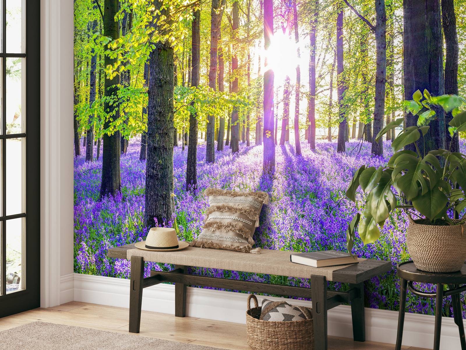 Kleurrijk bos