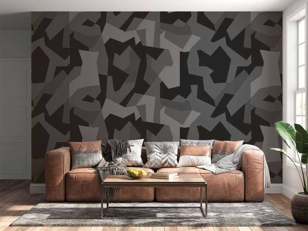 Grijs patroon, donker