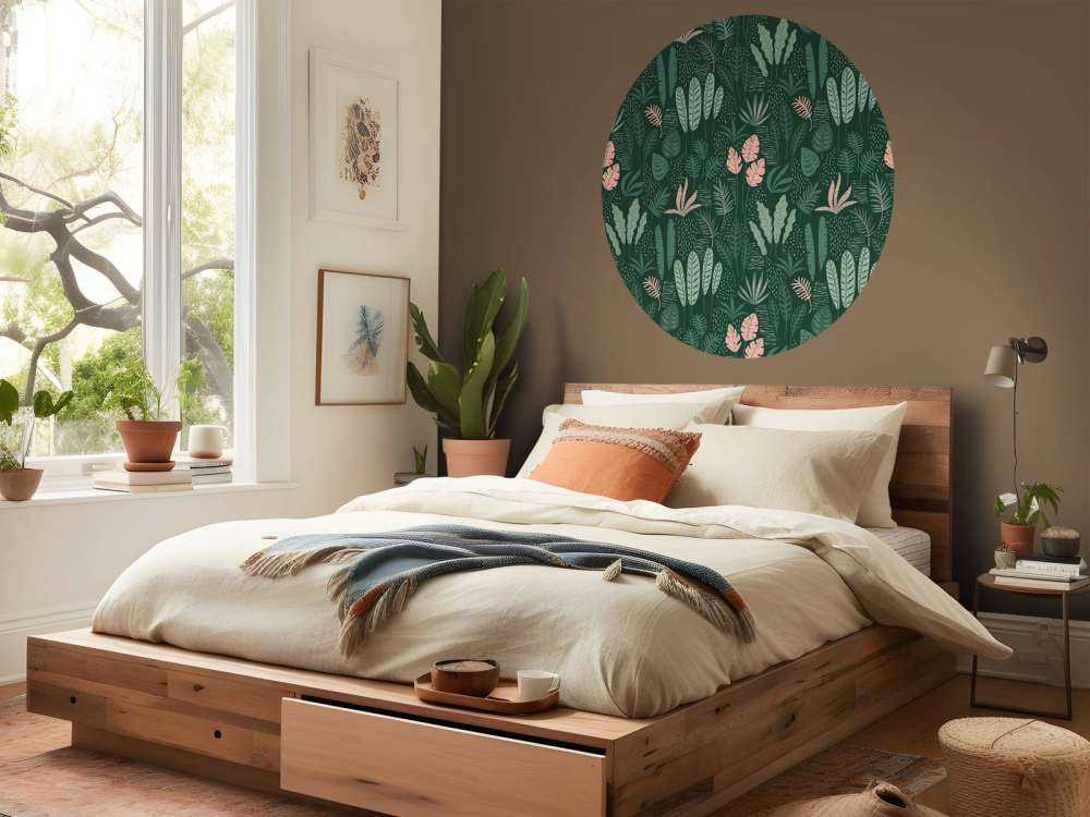 Vrolijke bladeren patroon