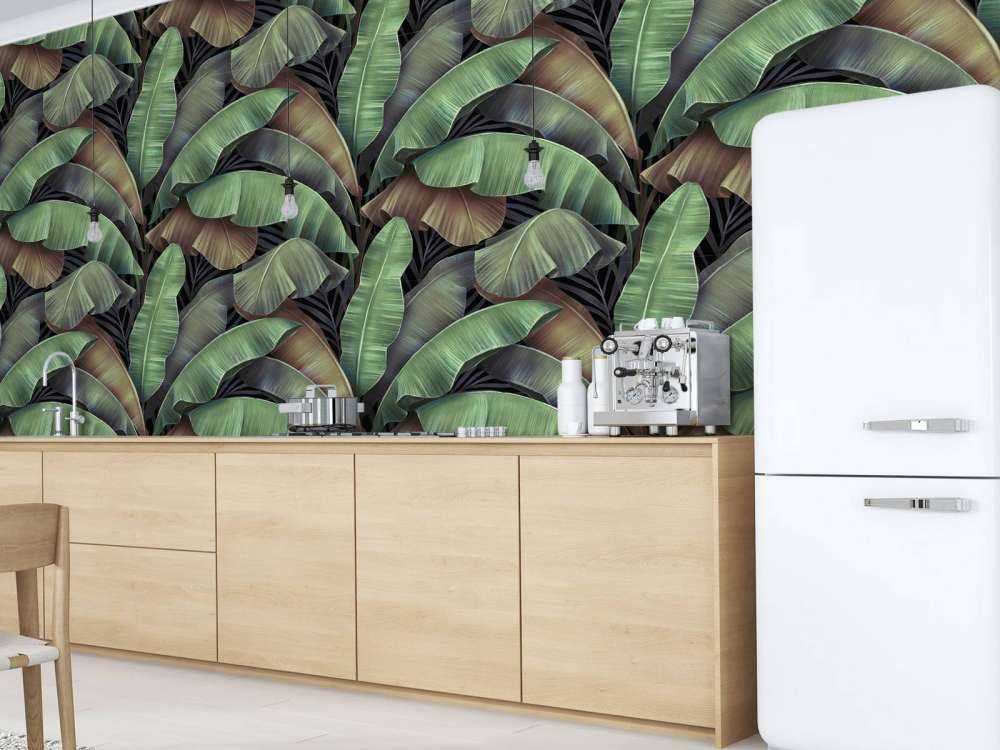 Luxe bananenbladeren