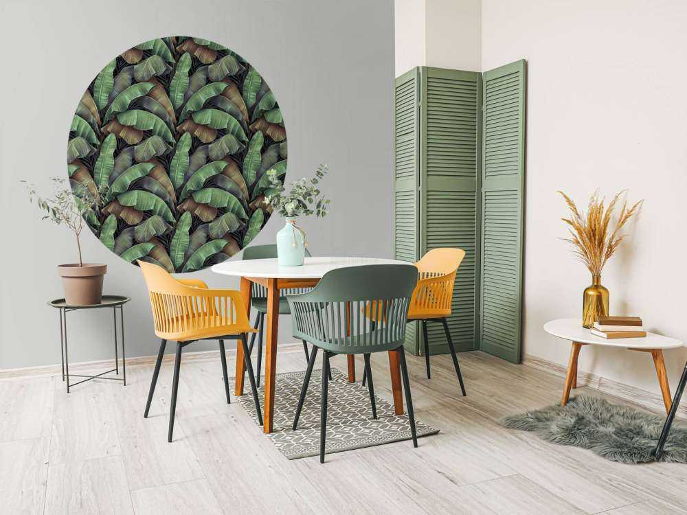 Luxe bananenbladeren