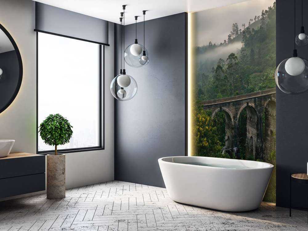 Spoorbrug door de jungle