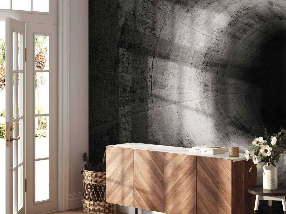 Betonnen 3D tunnel 