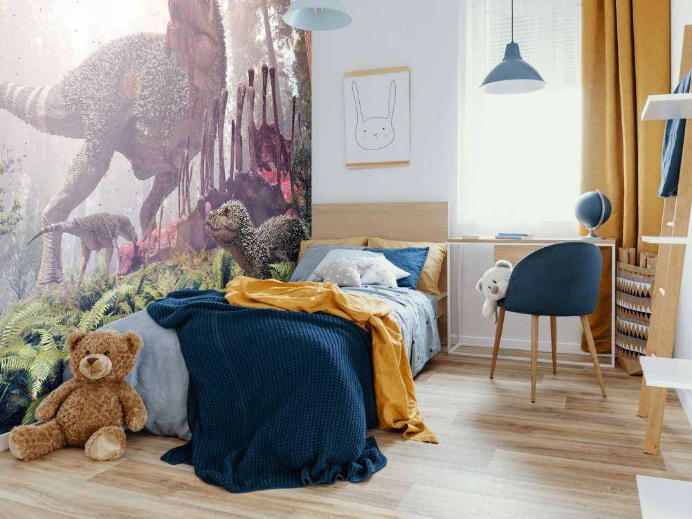 Tyrannosaurus Rex en haar jongen