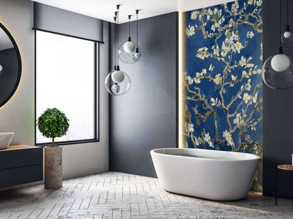 Amandelbloesem in de Nacht