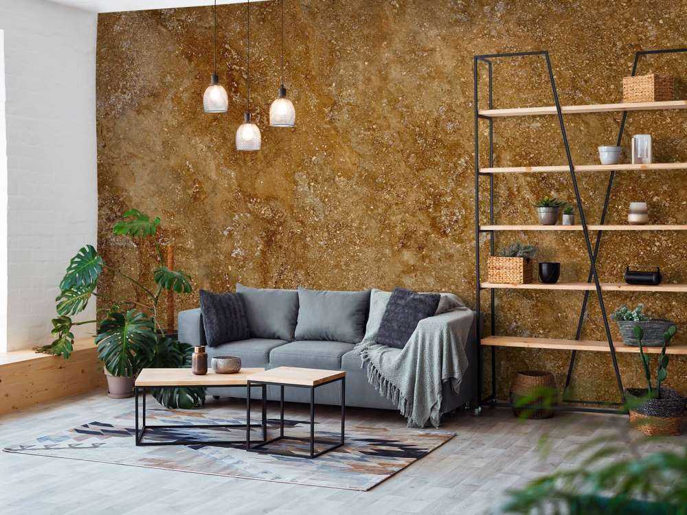 Marmer met goud tint