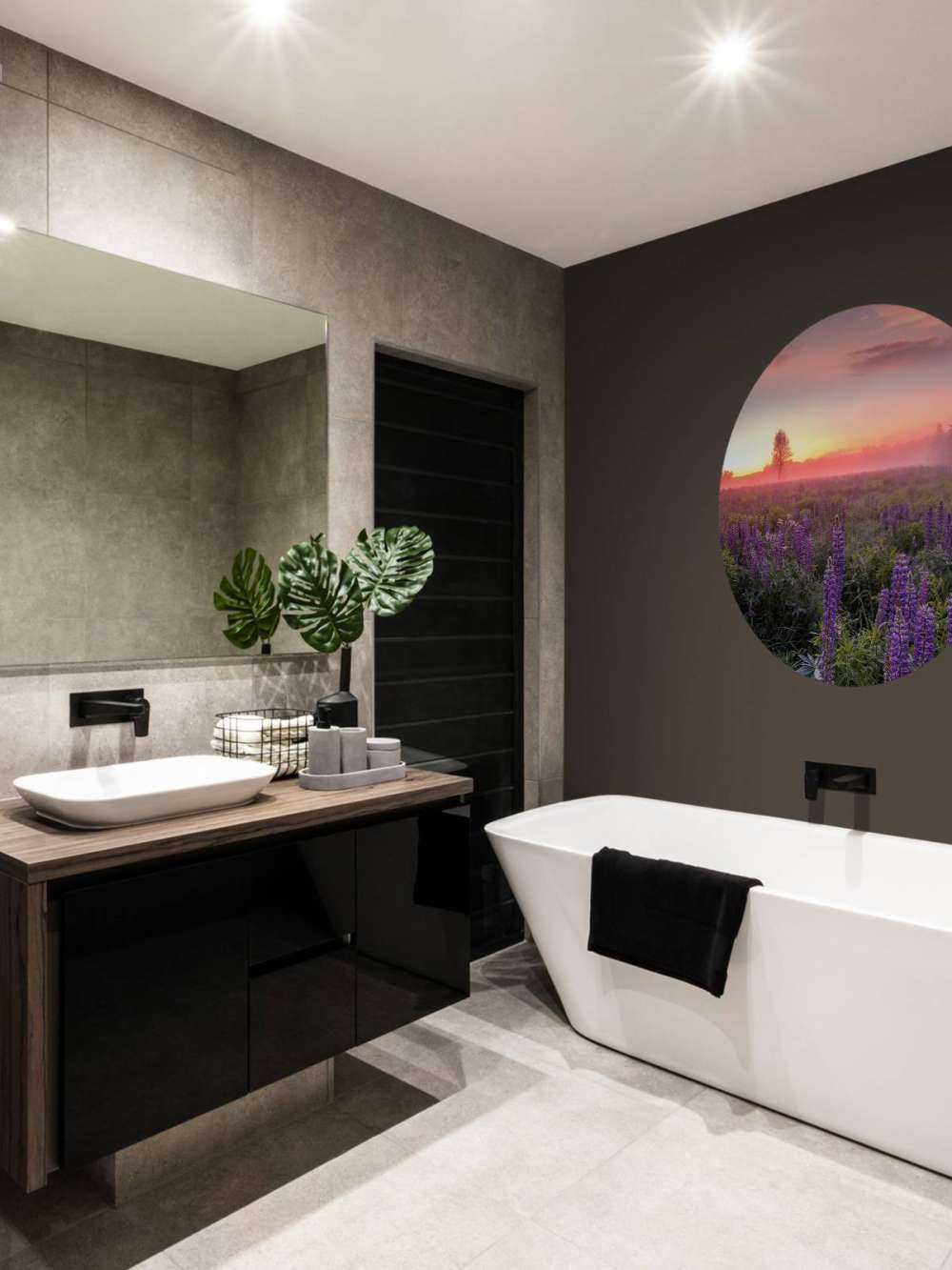 Bloeiende lupines