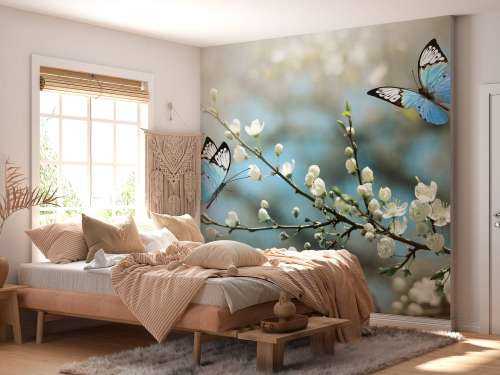 Blauwe vlinders