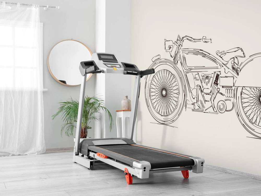 Getekende vintage motor