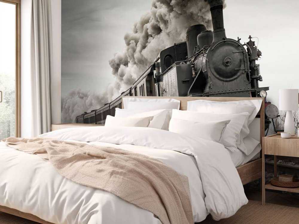 Vintage stoomtrein