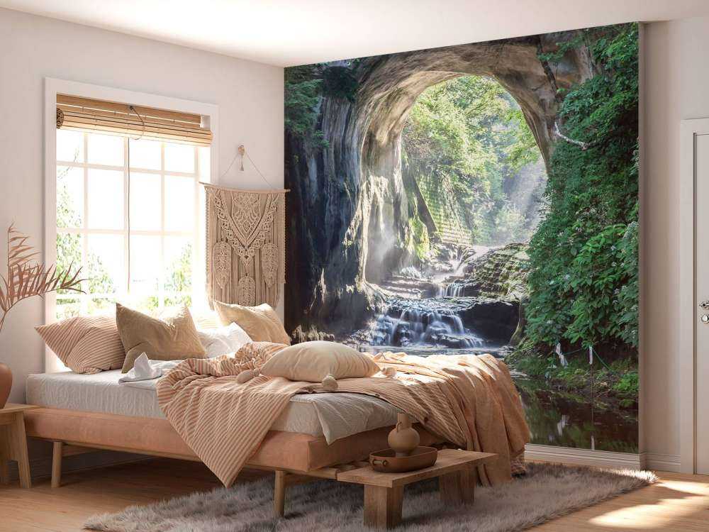 Opening in een regenwoud