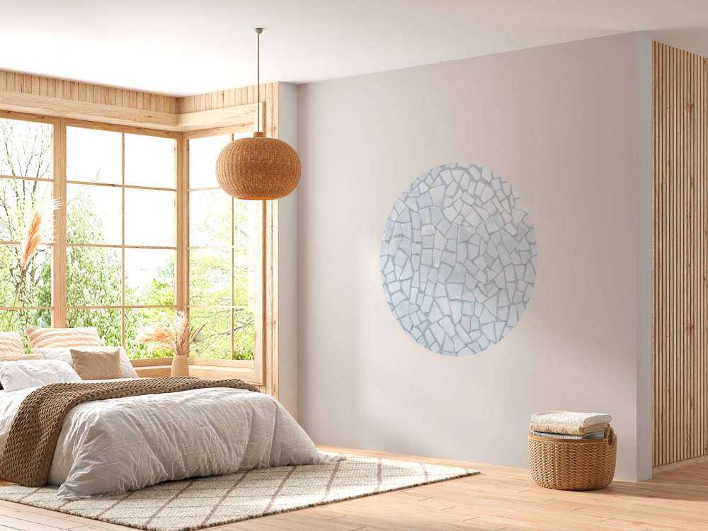 Lichte mozaïek steentjes