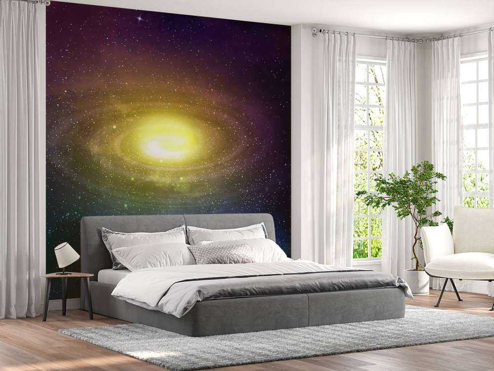 Heelal gevuld met sterren