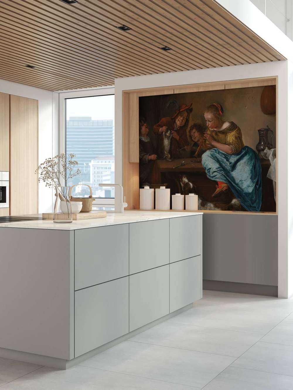 Kinderen leren een poes dansen