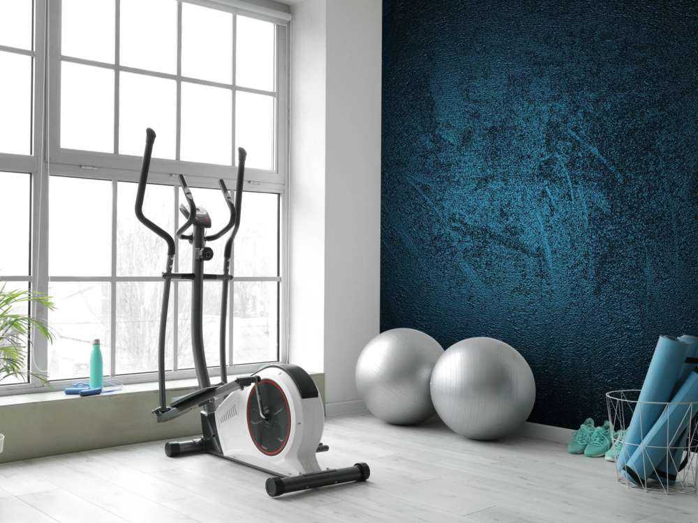 Donkerblauwe textuur