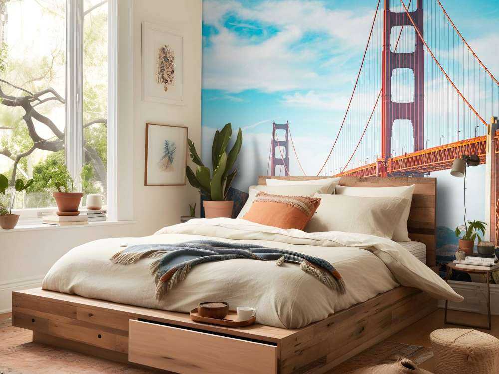 Golden Gate Bridge op een heldere dag