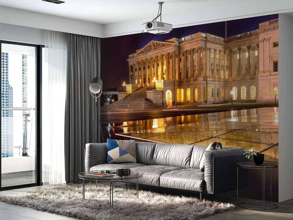 Het Capitool in de avond