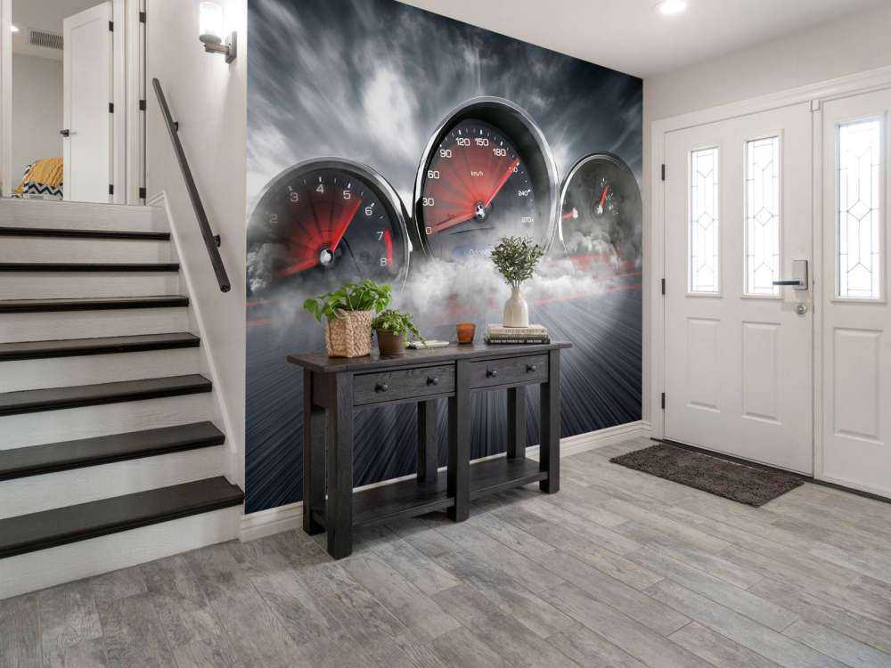 Kilometertellers design