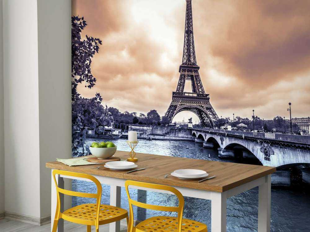 Eiffeltoren met donker effect