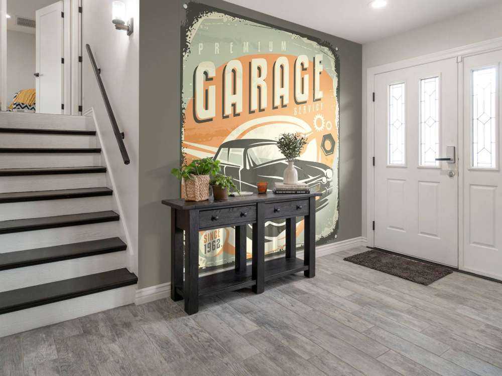 Vintage auto embleem