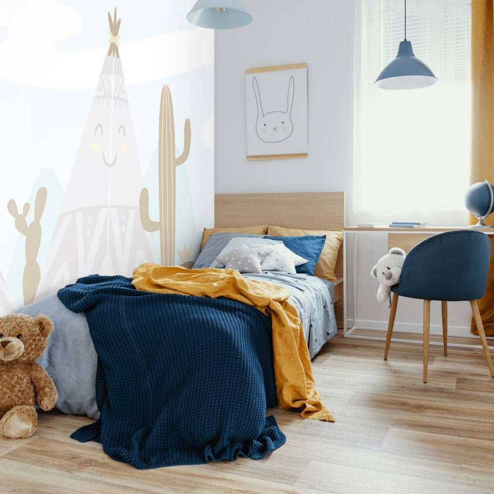 Kinderlijk woestijn design