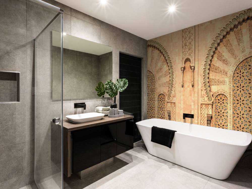 Close-up Moskee Hassan II